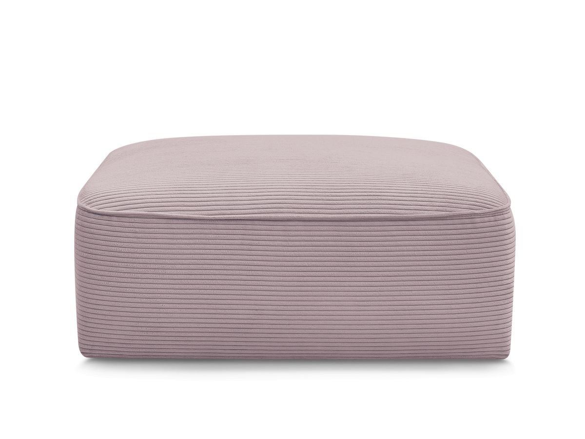 Pouf LEOPOLD velours côtelé