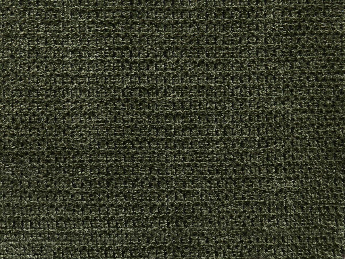 Canapé d'angle fixe EVEREST tissu chiné - Orange - Angle droit - 10 coussins
