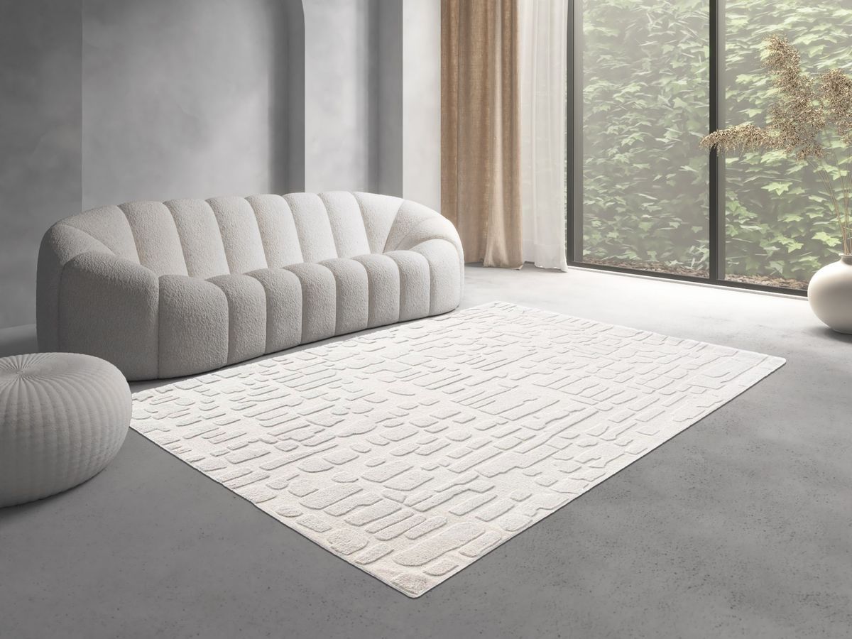 Laagpolig vloerkleed ARADIA met geometrisch motief