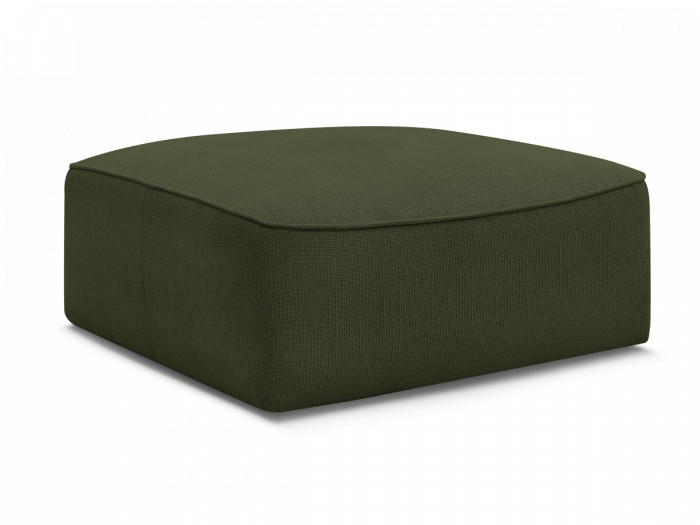 Pouf LEOPOLD tissu chiné