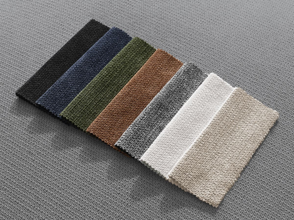 Pouf LEOPOLD tissu chiné