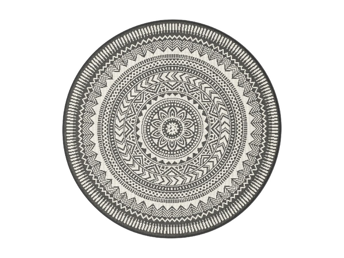 SIENNA laagpolig vloerkleed met vintage patroon