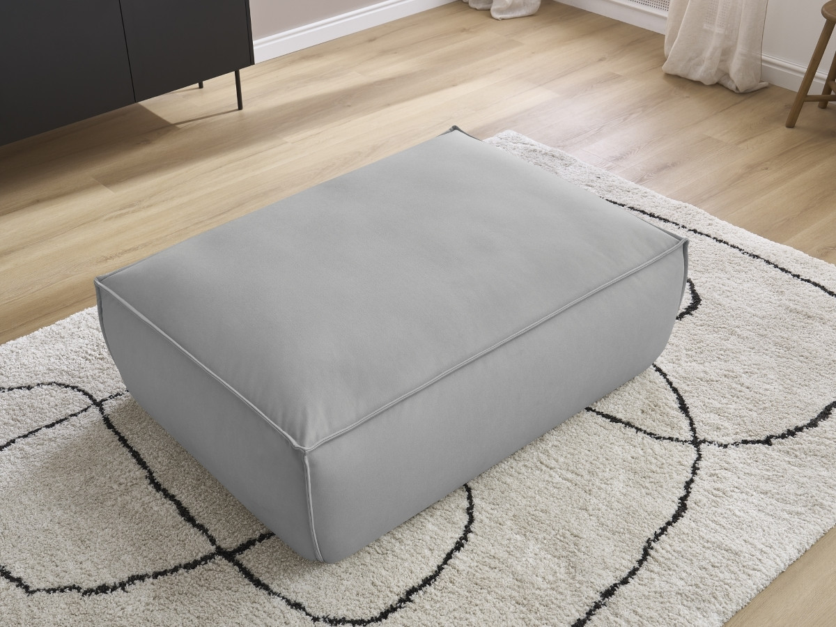 Pouf BOHEME cuir végan