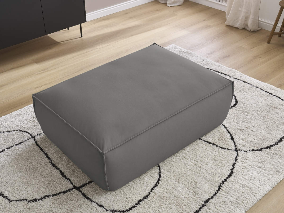 Pouf BOHEME cuir végan