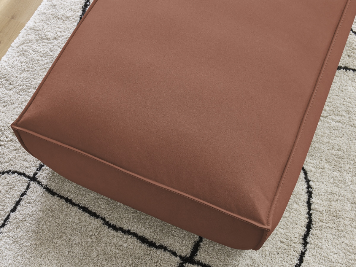 Pouf BOHEME cuir végan