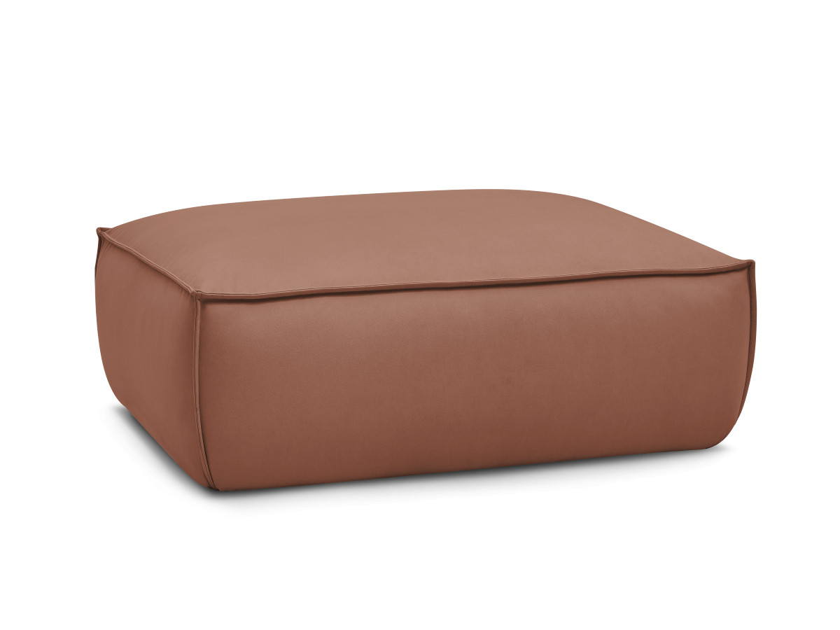 Pouf BOHEME cuir végan