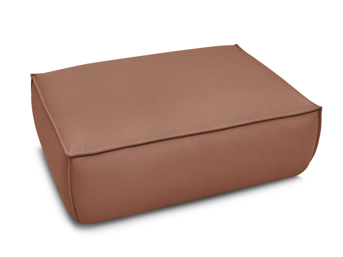 Pouf BOHEME cuir végan