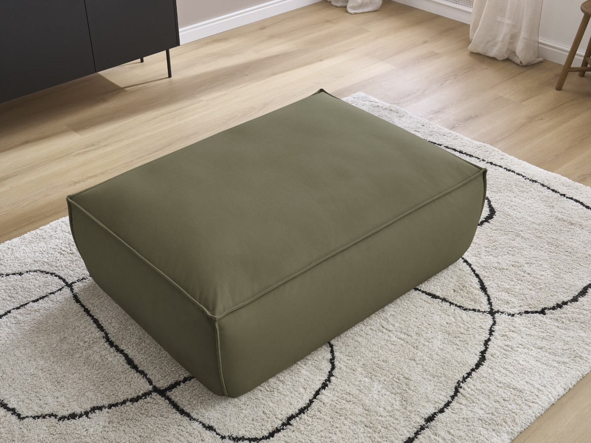Pouf BOHEME cuir végan