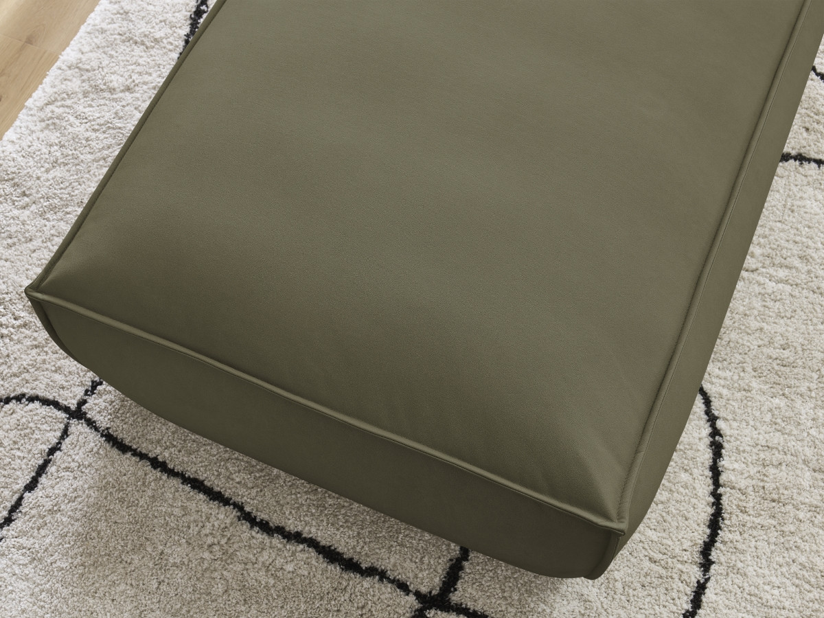 Pouf BOHEME cuir végan