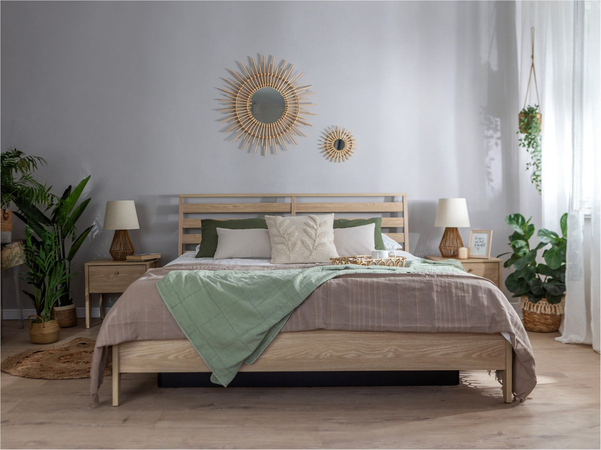 MADDY opbergbed + 2 nachtkastjes set