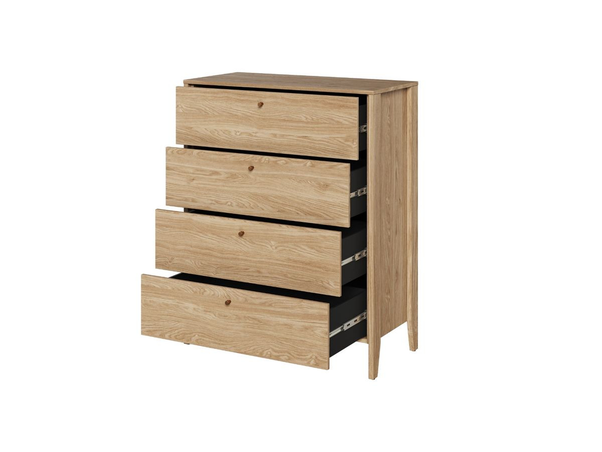 MADDY opbergbed + 2 nachtkastjes + ladekast + kledingkastset