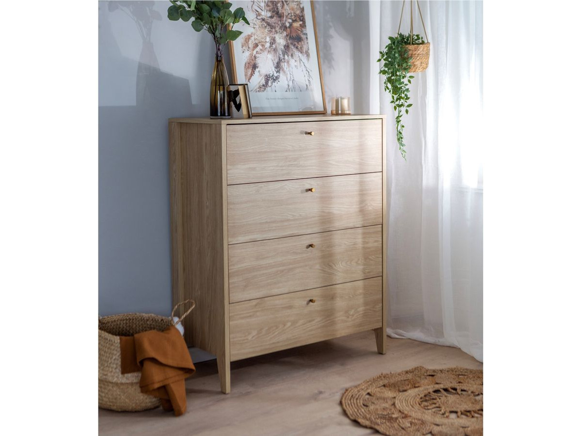 MADDY opbergbed + 2 nachtkastjes + ladekast + kledingkastset