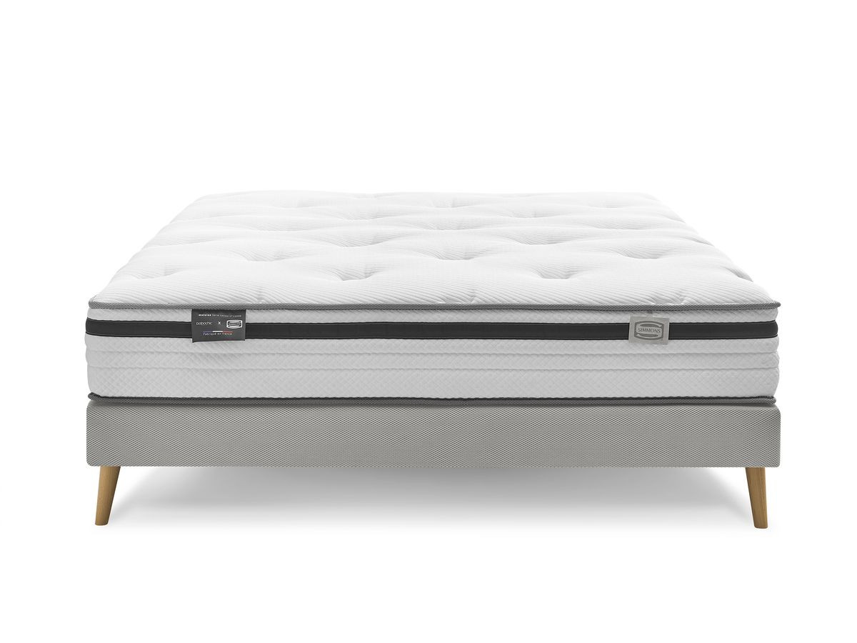 BRIENNE limited edition hybride matras + boxspringset BOBOCHIC x SIMMONS