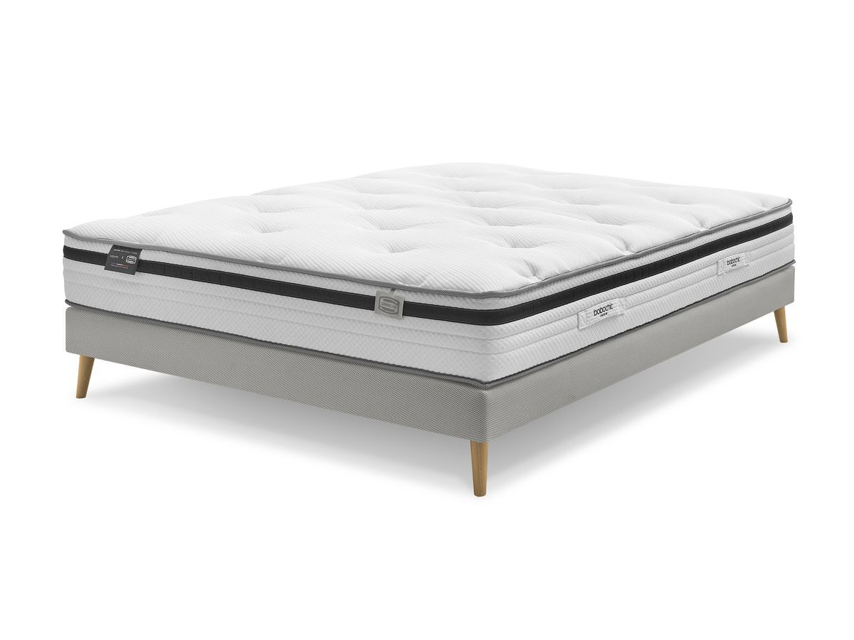 Ensemble matelas + sommier BRIENNE édition limitée BOBOCHIC x SIMMONS