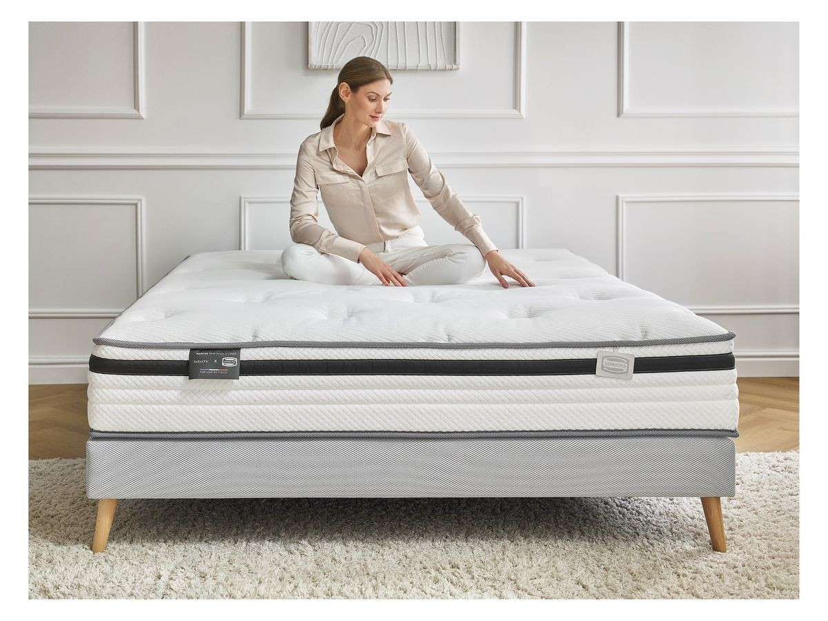 BRIENNE limited edition hybride matras + boxspringset BOBOCHIC x SIMMONS