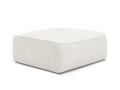 Pouf LEOPOLD tissu texturé