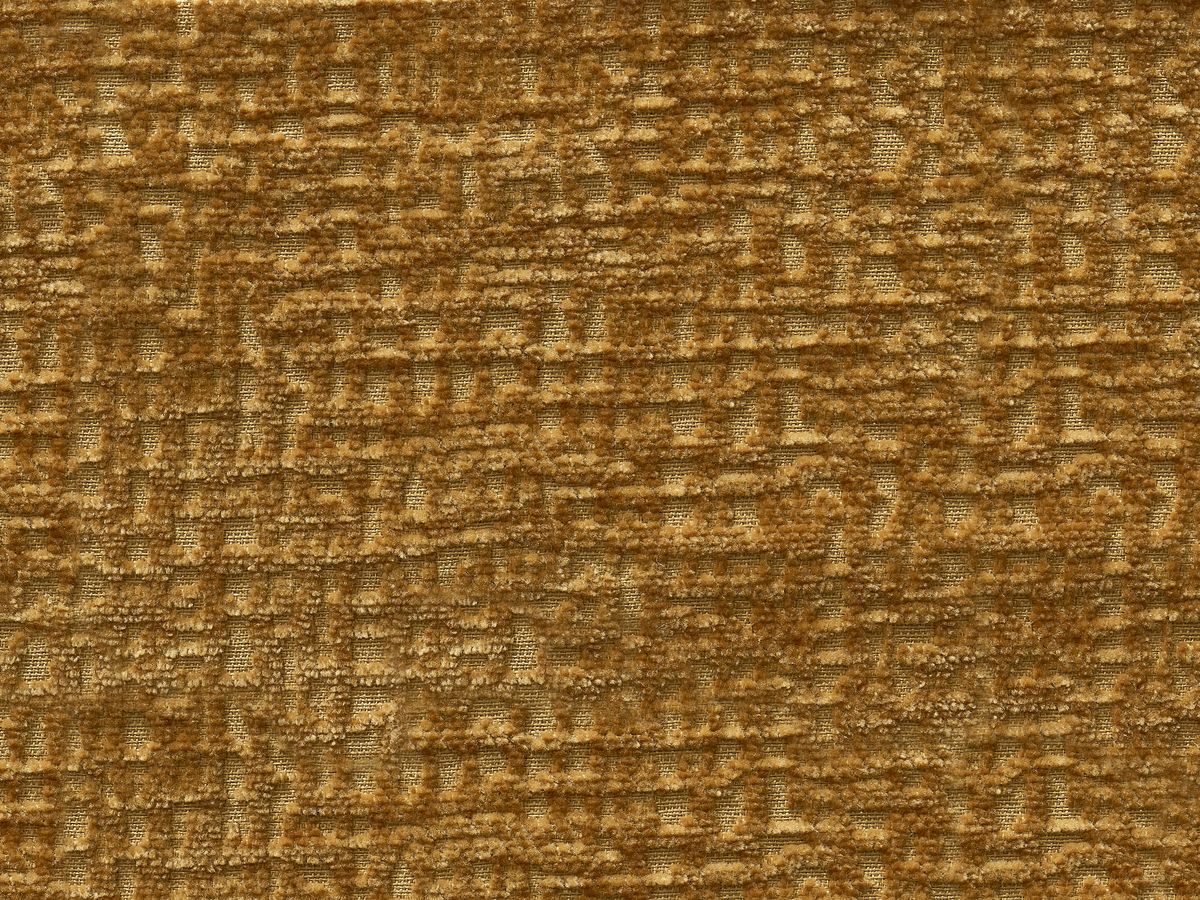 Canapé droit fixe 3 places LEOPOLD tissu texturé avec pouf
