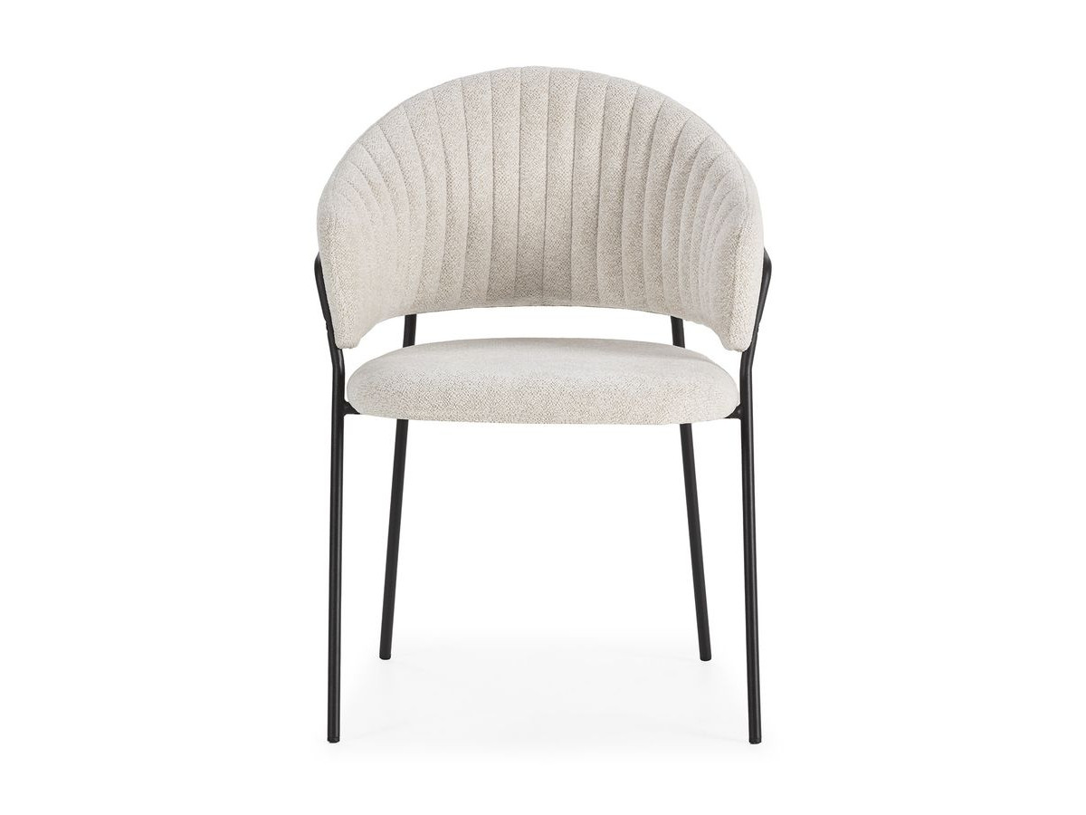 Set van 2 LOU stoelen in structuurstof