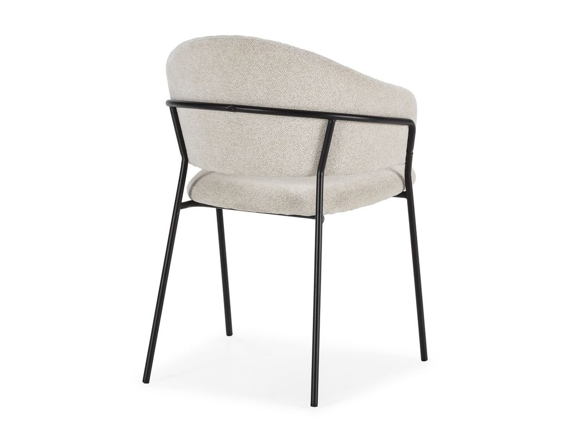 Set van 2 LOU stoelen in structuurstof
