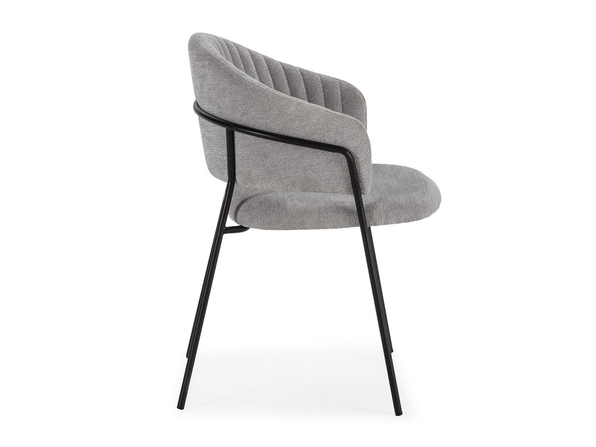 Lot de 2 chaises LOU texturé gris clair — vue 6
