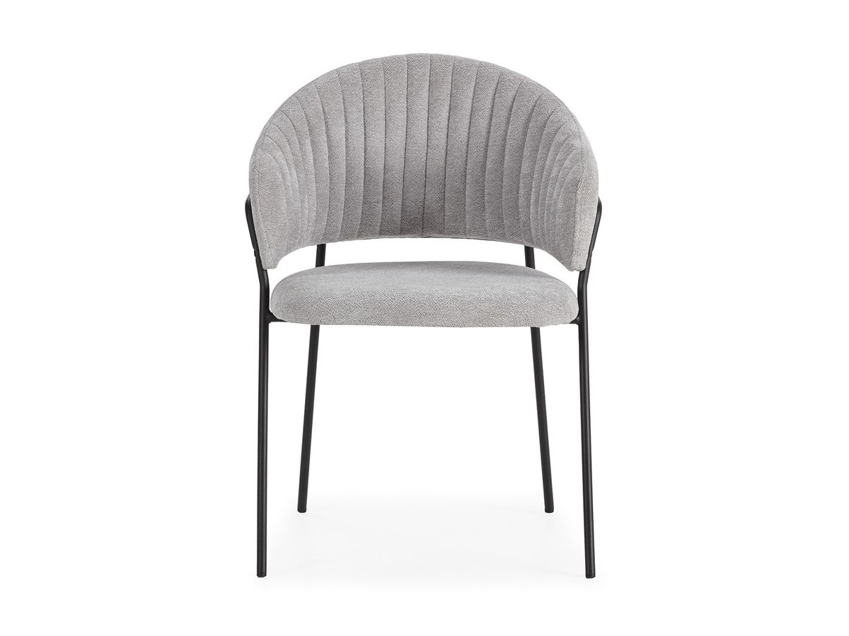 Lot de 2 chaises LOU texturé gris clair — vue 5