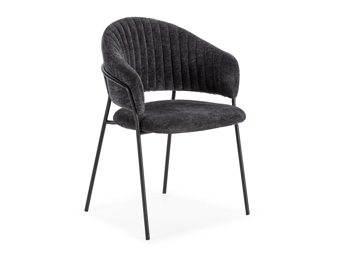 Set van 2 LOU stoelen in structuurstof