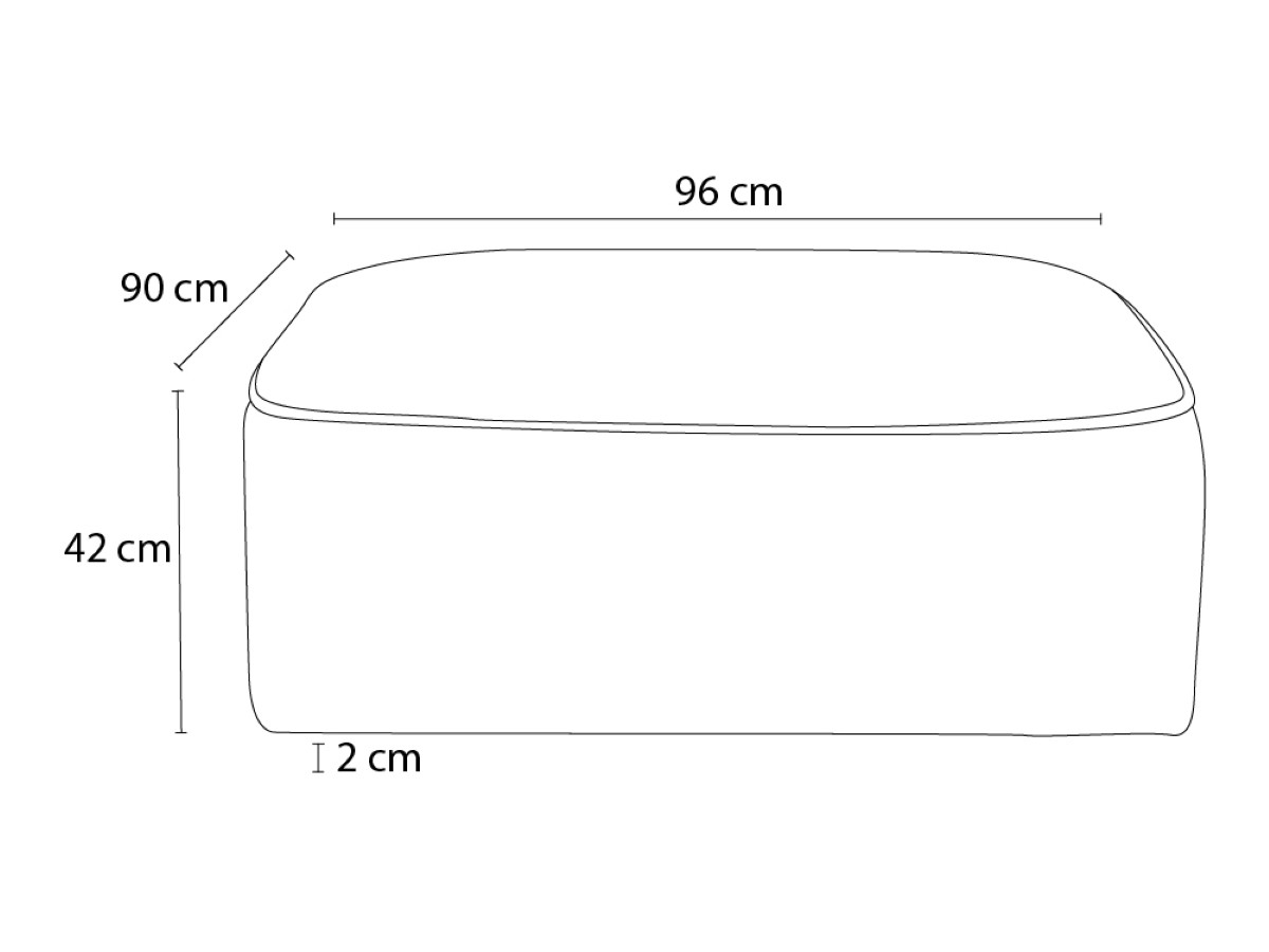 Canapé d'angle fixe EVEREST tissu chiné - Orange - Angle droit - 10 coussins