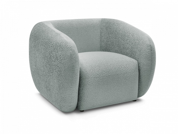 Fauteuil CELINE tissu texturé