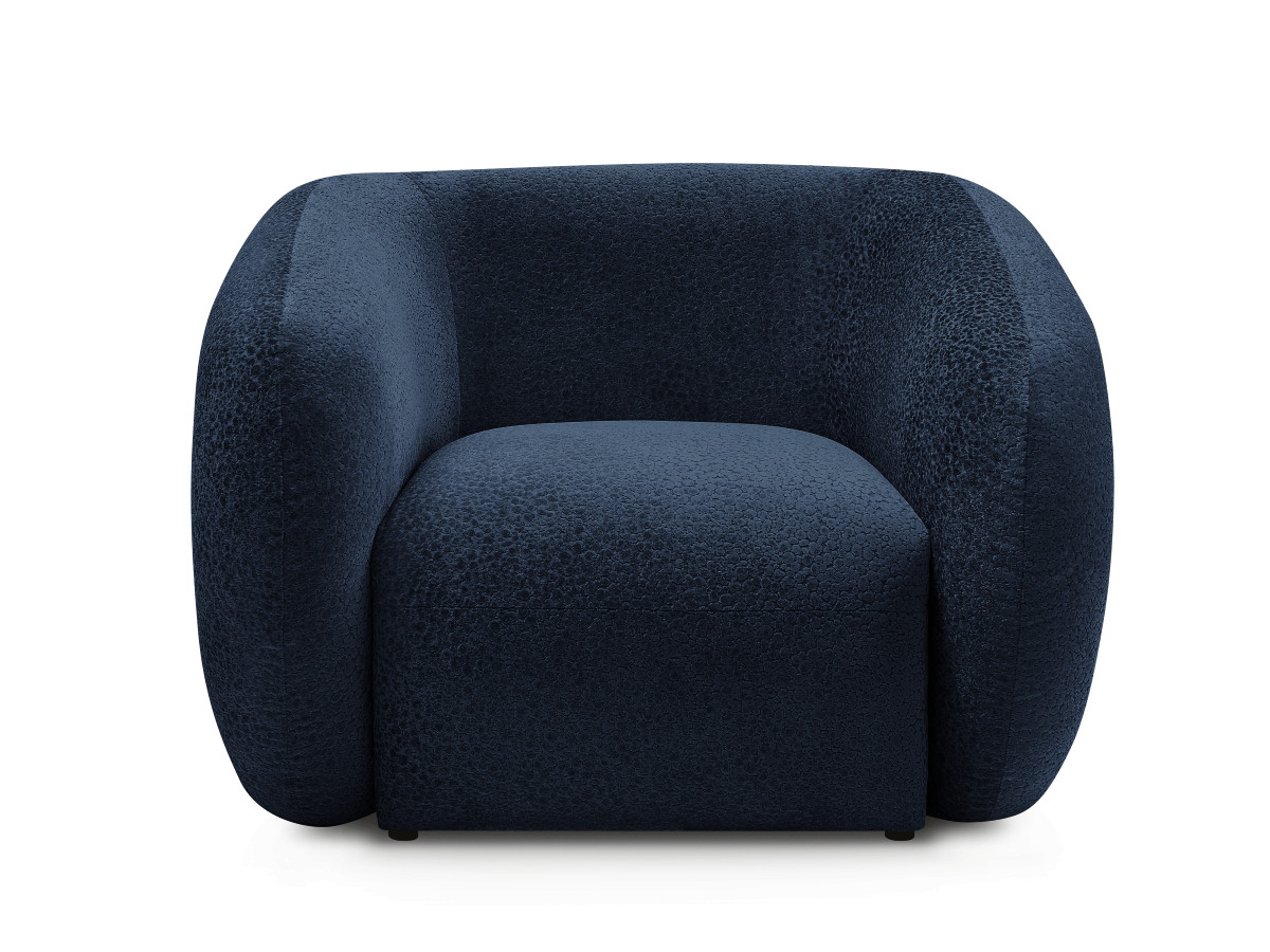 Fauteuil CELINE tissu texturé