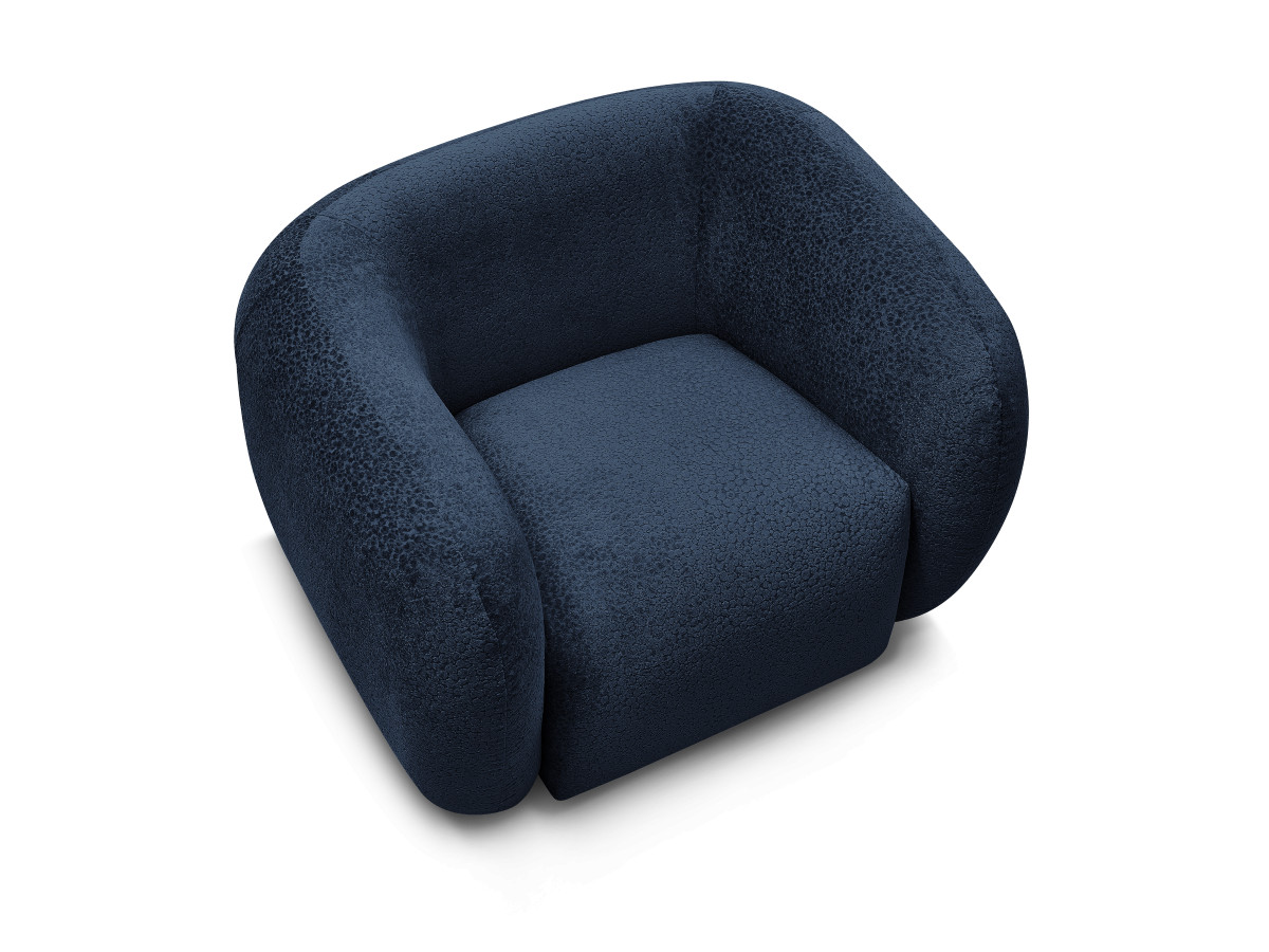 Fauteuil CELINE tissu texturé