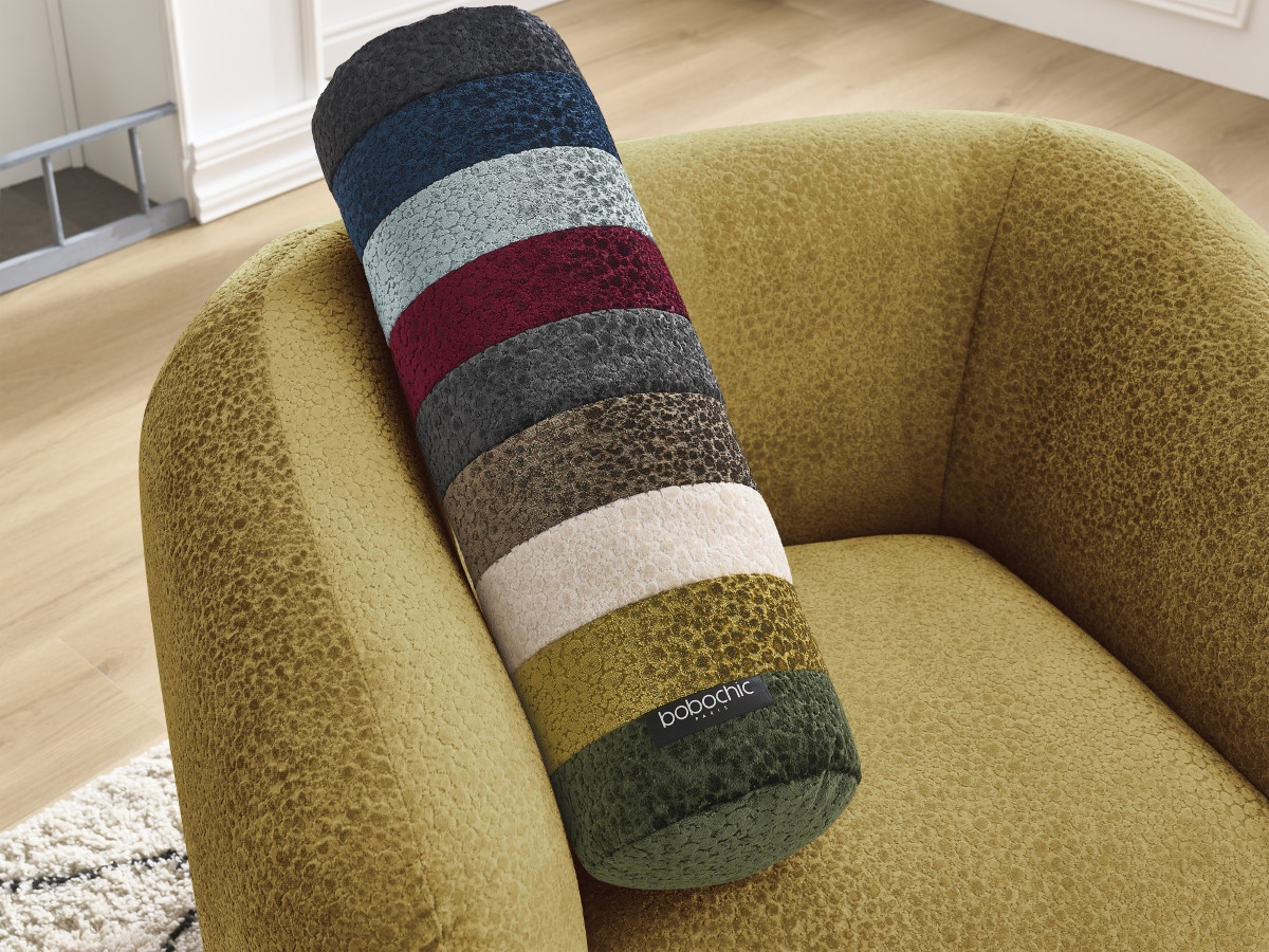 Fauteuil CELINE tissu texturé