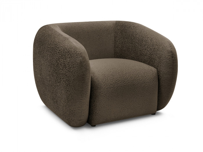 Fauteuil CELINE tissu texturé