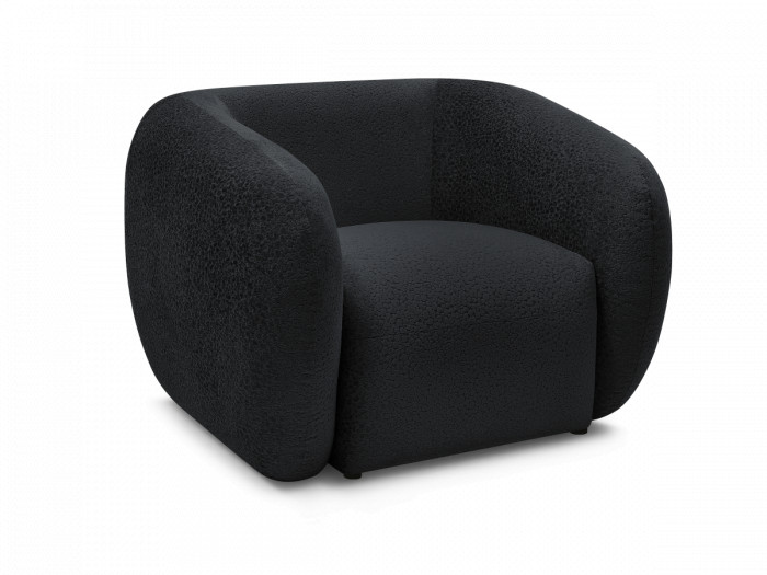 Fauteuil CELINE tissu texturé