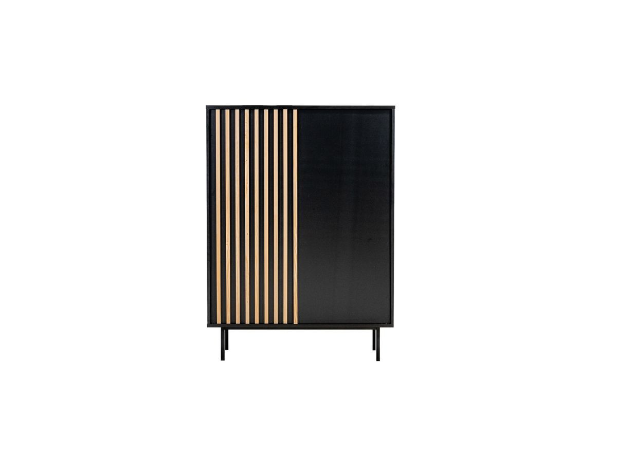 Ensemble CORNEILLE avec buffet 220 cm + meuble TV 220 cm + buffet haut 100 cm tasseaux pin massif