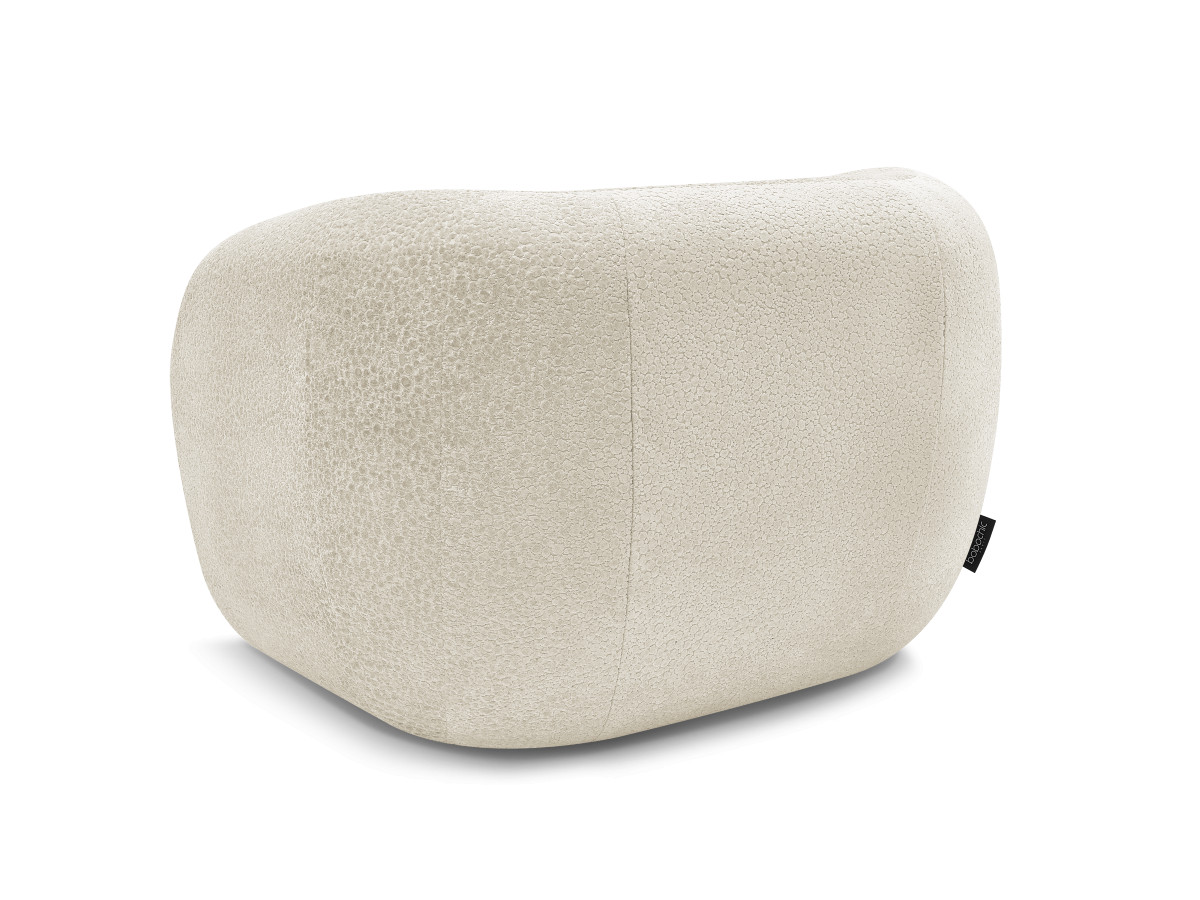Fauteuil CELINE tissu texturé