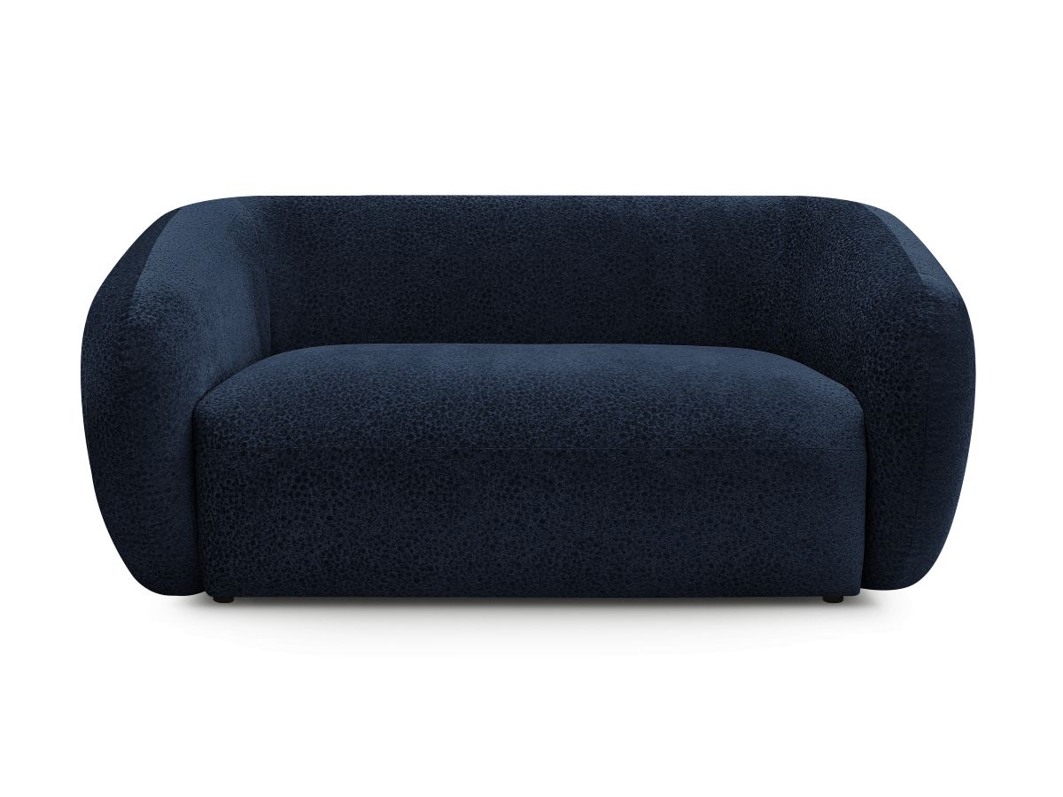 Canapé droit fixe 2 places CELINE tissu texturé