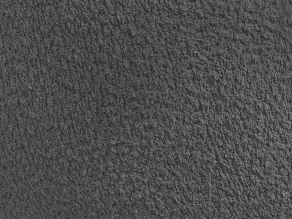 Canapé d'angle fixe EVEREST tissu chiné - Orange - Angle droit - 10 coussins