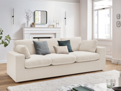 Canapé droit fixe compact BELAIR