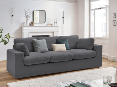 Canapé droit fixe compact BELAIR
