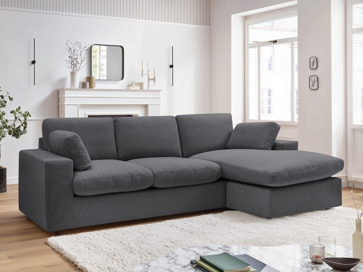 Canapé d'angle réversible compact BELAIR