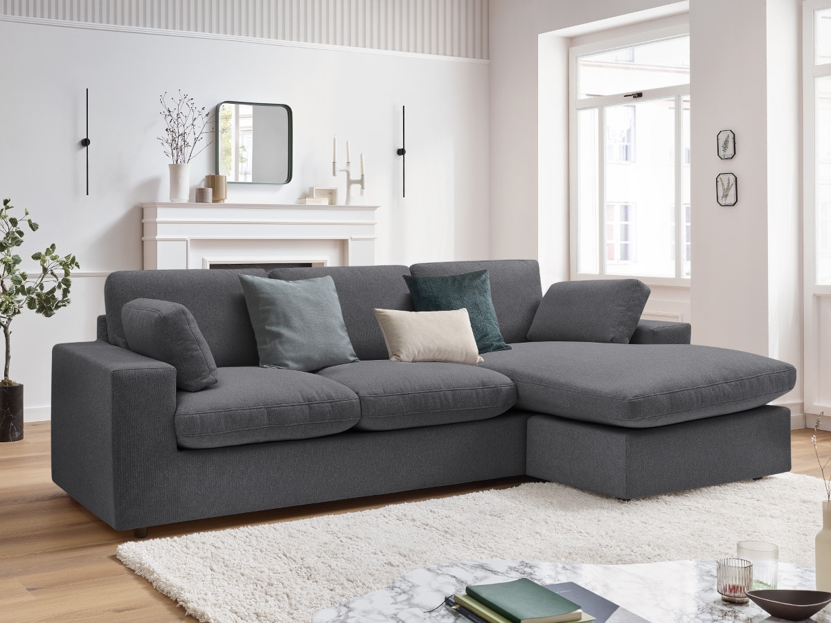 Canapé d'angle réversible compact BELAIR