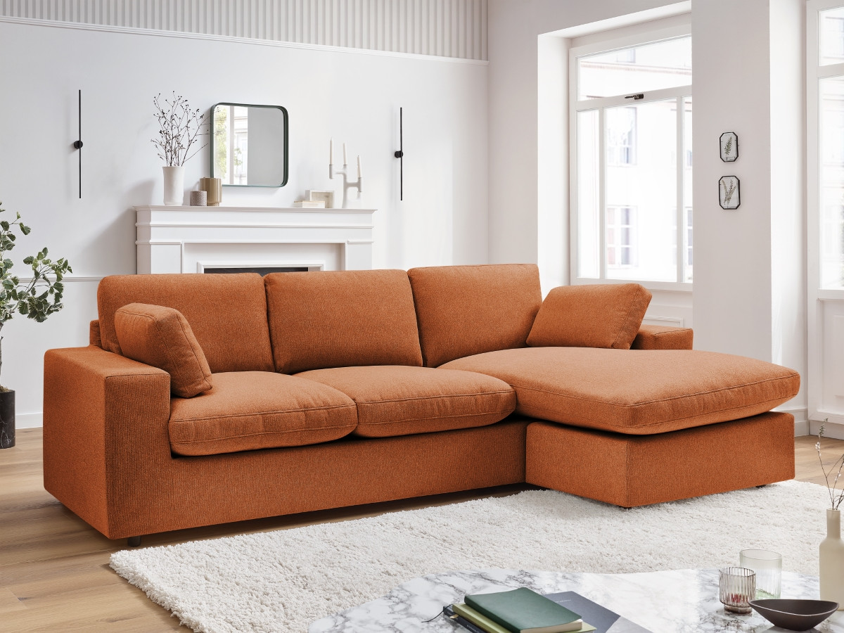 Canapé d'angle réversible compact BELAIR