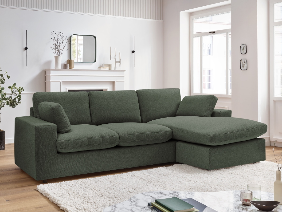 Canapé d'angle réversible compact BELAIR