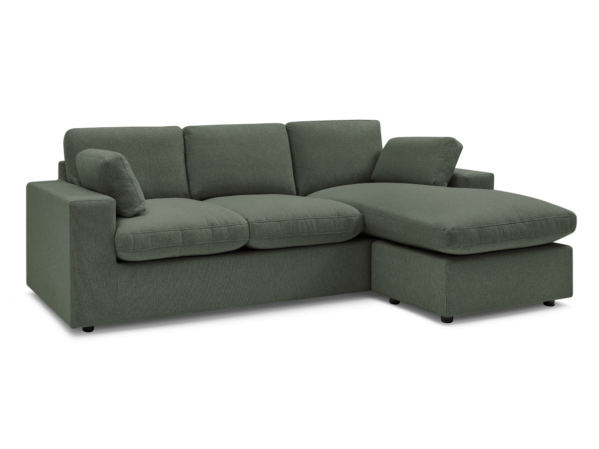 Canapé d'angle réversible compact BELAIR