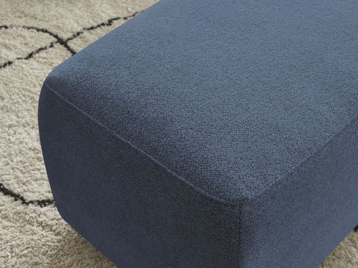 Pouf ATILLA tissu chiné