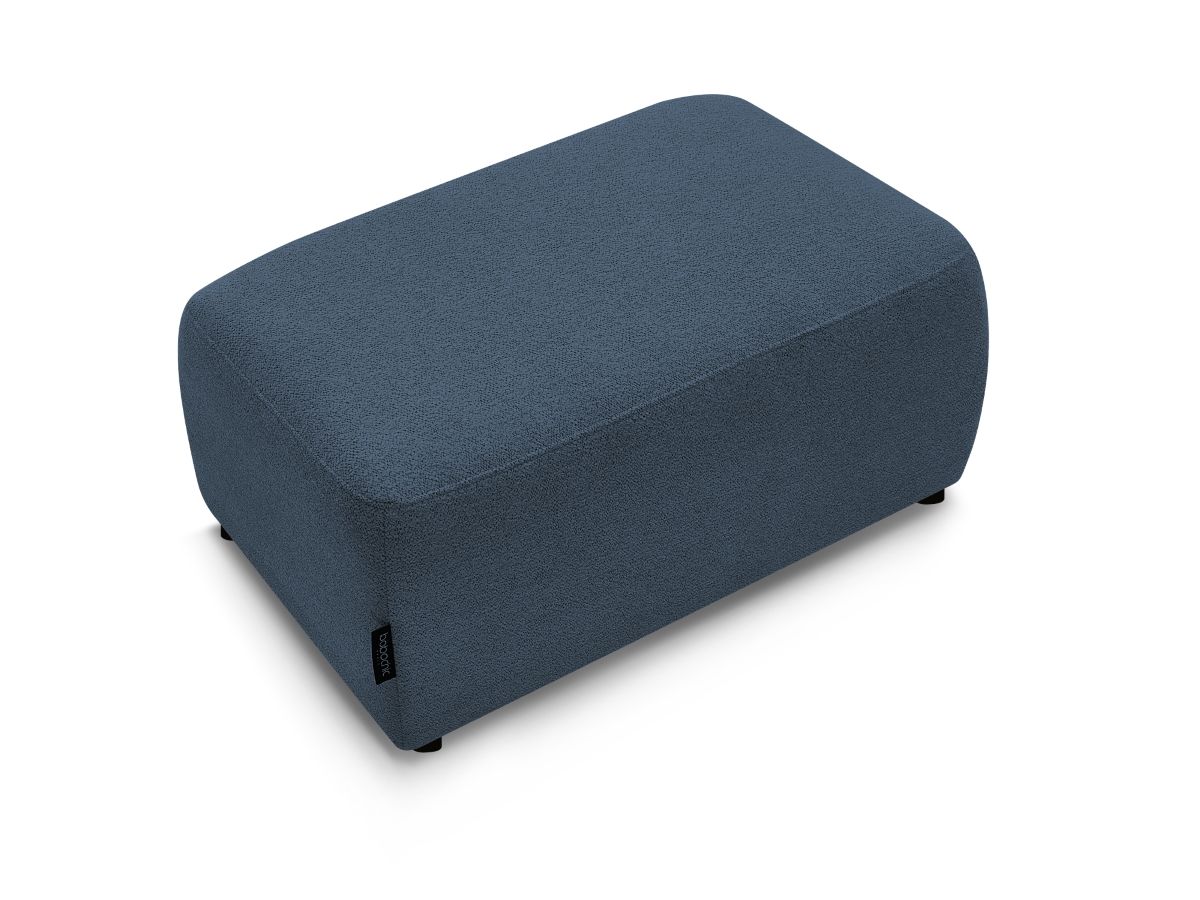 Pouf ATILLA tissu chiné