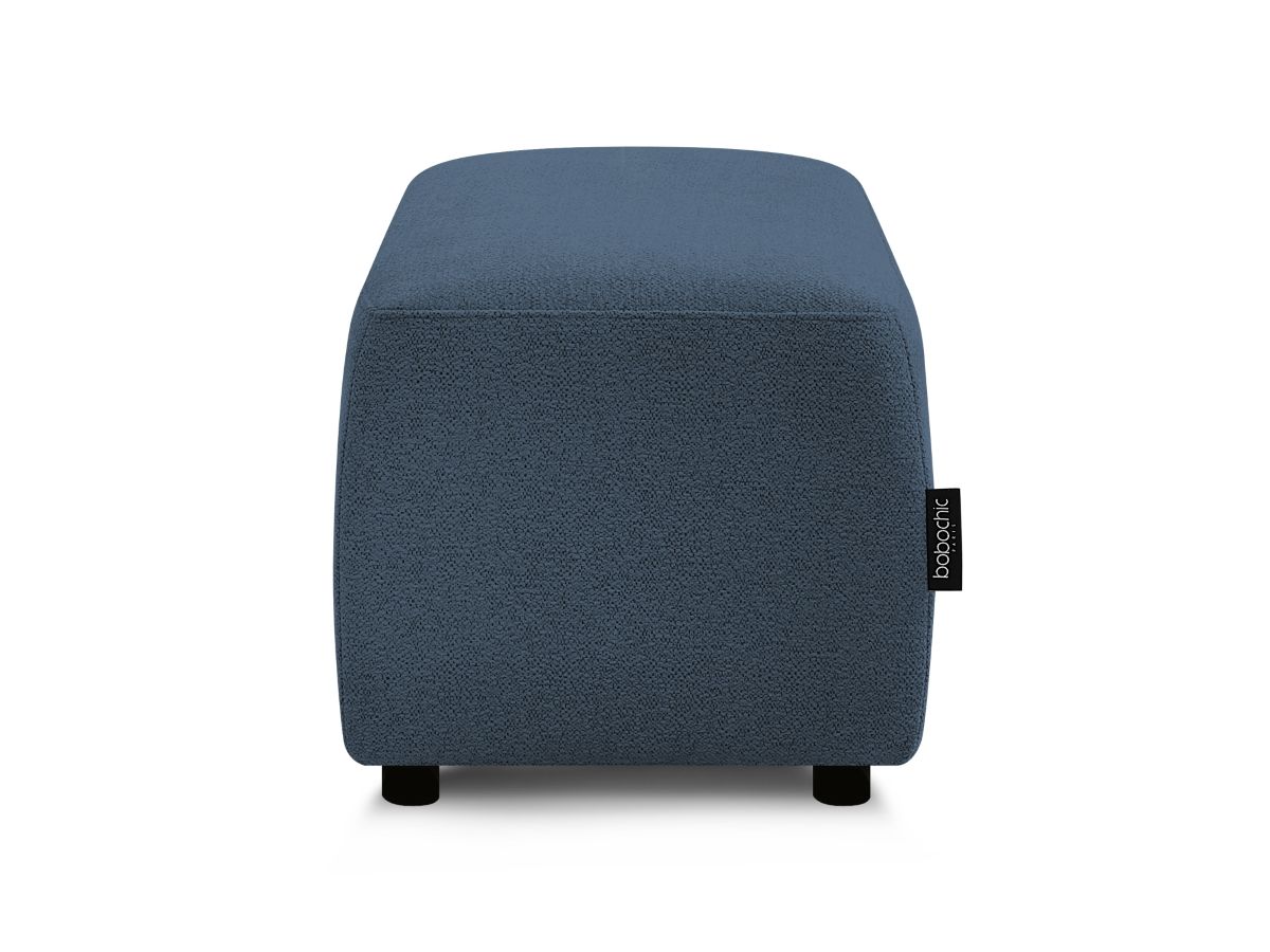 Pouf ATILLA tissu chiné