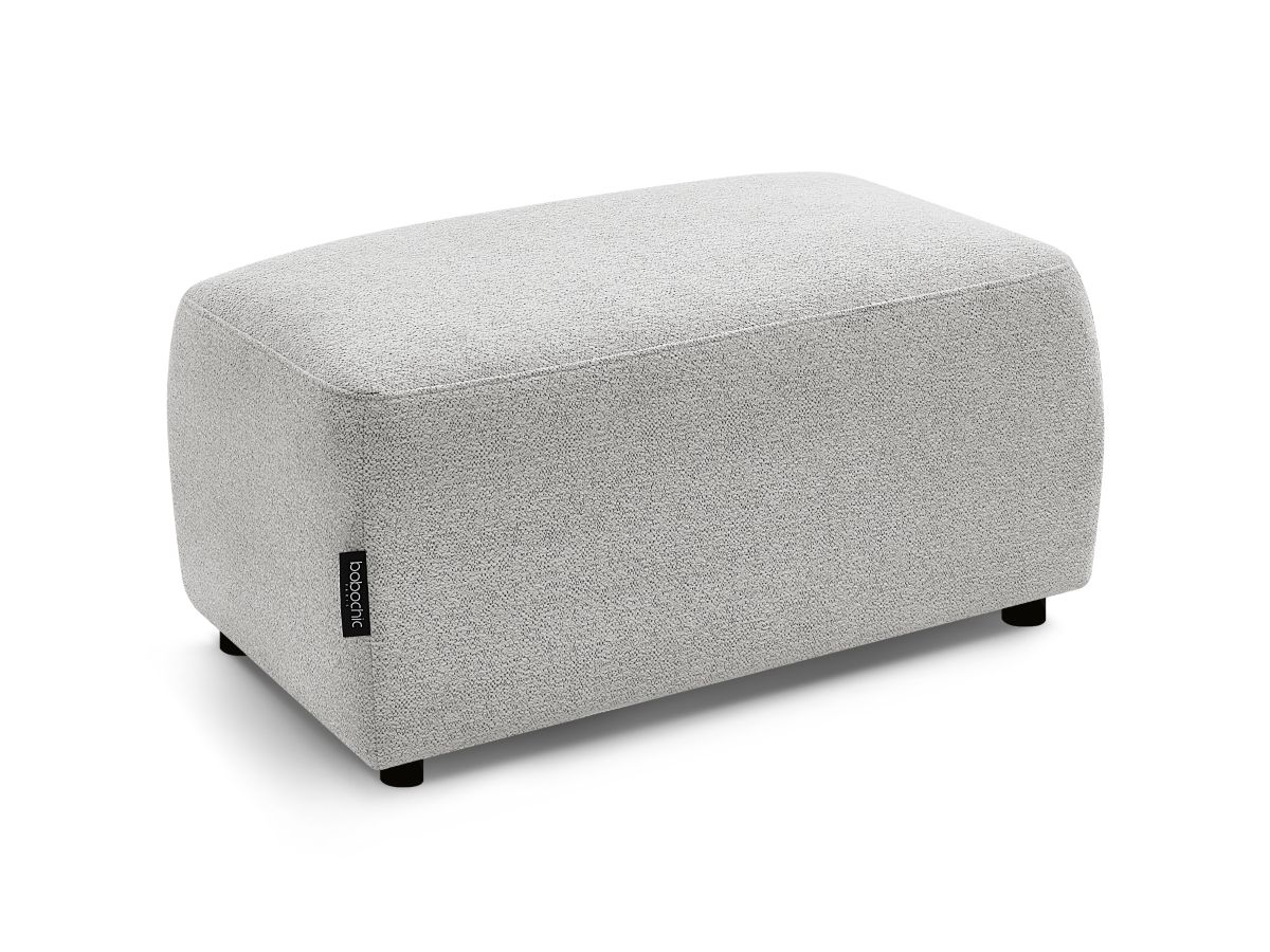 Pouf ATILLA tissu chiné