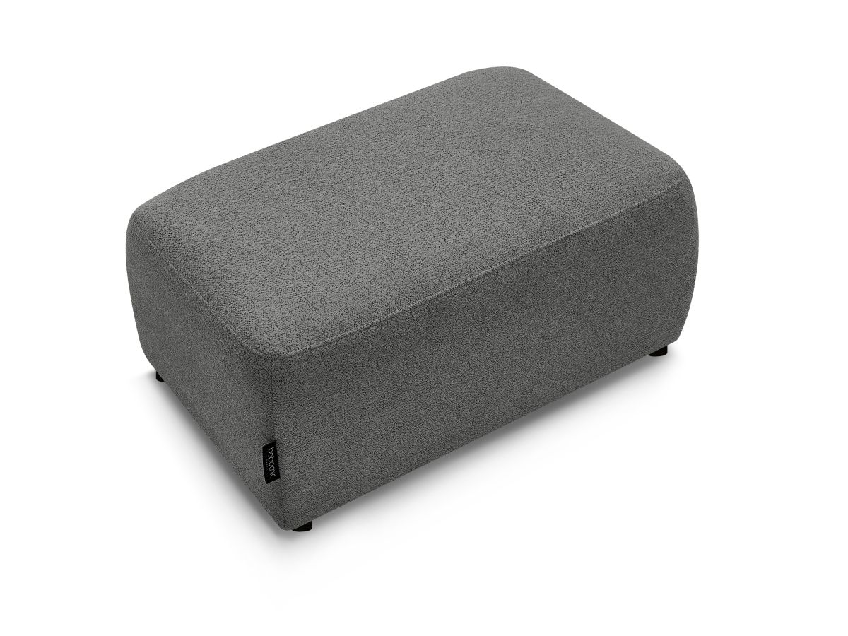Pouf ATILLA tissu chiné