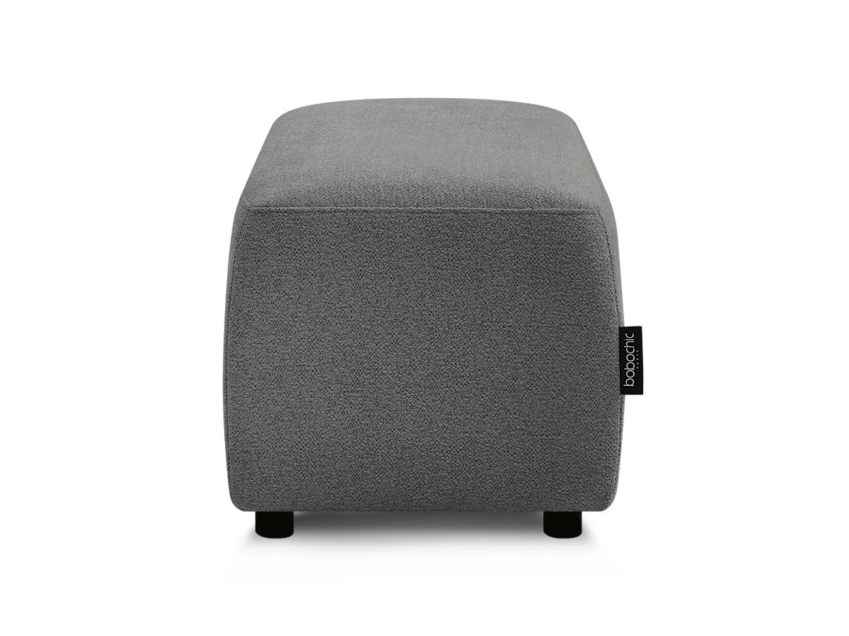Pouf ATILLA tissu chiné